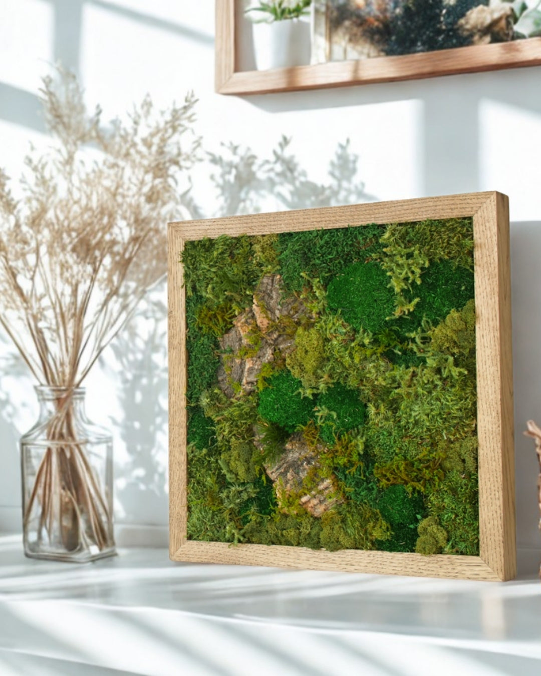 KOKE｜枯れない苔アート 正方形 Lサイズ（全3色）