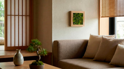 KOKE｜枯れない苔アート 正方形 Sサイズ（全3色）